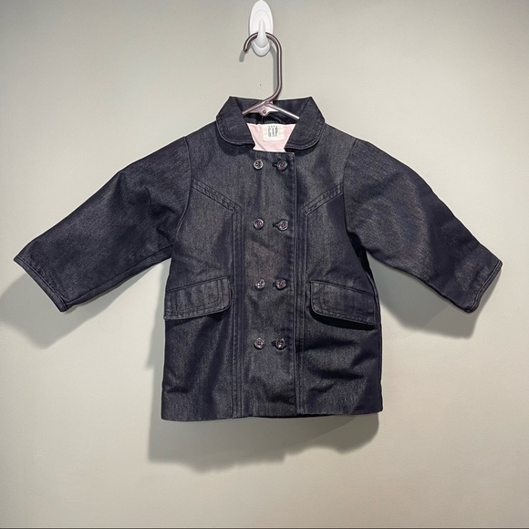 Gap Lined Double Button Jacket  Baby Gap 2 Years old jacket - Picture 1 of 10